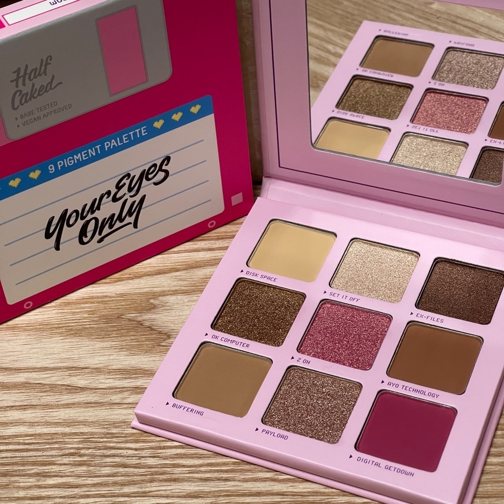 HALF CAKED Cosmetics In Your Eyes Only 9 Pigment Palette - Picture 7 of 9